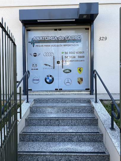 Anatomia do Carro Auto Peças